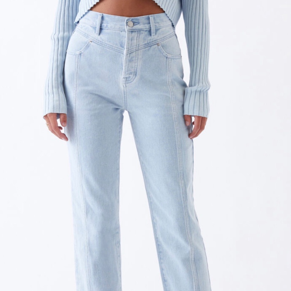 Pac Sun Straight leg mom jean